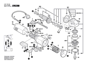 BOSCH Druckknopf SCHWARZ | Ersatzteile für GWS 14-125 CE | 1607000253