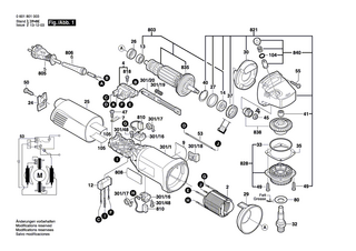 BOSCH Gummiring | Ersatzteile für GWS 9-125 | 1600206036