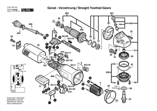 BOSCH Motorgehäuse BLAU | Ersatzteile für GWS 10-125 CE | 1605108213