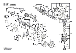 BOSCH Sicherungsring | Ersatzteile für GWS 21-180 JH | 1600119010