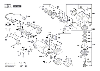 BOSCH Dichtplatte | Ersatzteile für GWS 24-230 H | 1601006011
