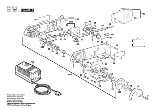 BOSCH Schaltergriff GRAU | Ersatzteile für GUS 9,6 V | 1602026060