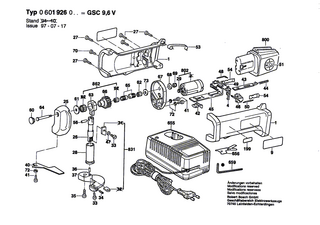 BOSCH Zylinderschraube DIN 84-AM4x8-8.8 | Ersatzteile für GSC 9,6 V | 2910021118