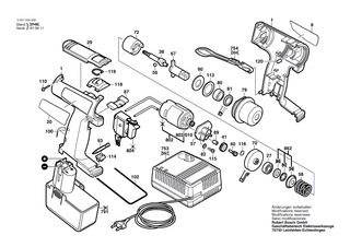 BOSCH Haltebügel | Ersatzteile für GDR 110 | 2601329041