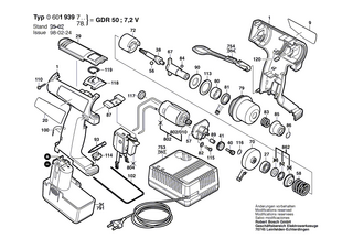 BOSCH Sicherungsring DIN 471-6x0,7-FSt | Ersatzteile für GDR 50 | 2916640003