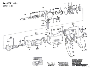 BOSCH Haltering | Ersatzteile für GR.65 | 3607030355