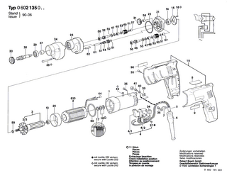 BOSCH Handgriff | Ersatzteile für GR.57 | 3605132036