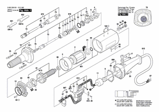 BOSCH Dichtplatte | Ersatzteile für Geradschleifer | 1602388006