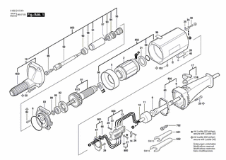 BOSCH Spindellager | Ersatzteile für Geradschleifer | 3605806117
