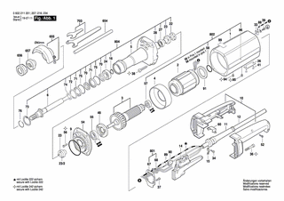 BOSCH Dichtring | Ersatzteile für Geradschleifer | 1600209004
