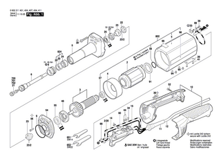 BOSCH Rillenkugellager 15x35x11 | Ersatzteile für Geradschleifer | 1900900412