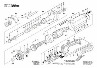 BOSCH Tülle Ø12,8xØ13,5x100 MM | Ersatzteile für Geradschleifer | 3600703003
