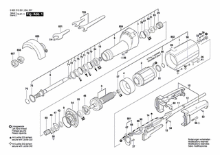 BOSCH Torx-Senkschraube M4x20 | Ersatzteile für Geradschleifer | 3603435051