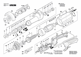 BOSCH Innensechskantschraube DIN 912-M 5x30-8.8 | Ersatzteile für Geradschleifer | 2910141166
