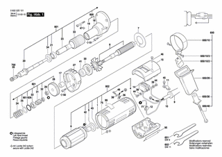 BOSCH Zylinderschraube DIN 84 BM3x35-5.8 | Ersatzteile für Geradschleifer | 2910011068