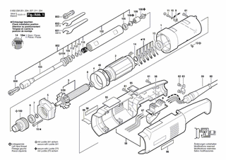 BOSCH Handgriff | Ersatzteile für Hf-Geradschleifer | 3605132040