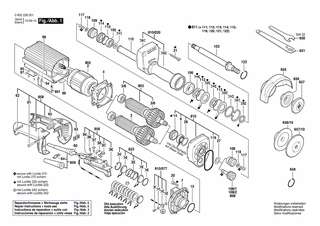 BOSCH Spannring | Ersatzteile für Geradschleifer | 3605703077