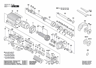 BOSCH Befestigungssatz | Ersatzteile für 2 239 | 3607031290