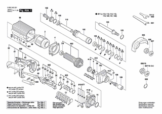 BOSCH Gewindestift DIN 915-M4x6-45H | Ersatzteile für Hf-Geradschleifer | 2912081116