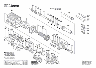 BOSCH Rillenkugellager 15x28x7MM | Ersatzteile für Hf-Geradschleifer | 3600905067