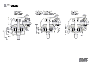 BOSCH Innensechskantschraube DIN 912-M5x20-8.8 | Ersatzteile für Winkelschleifer | 2910141162