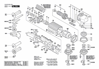BOSCH Zylinderschraube DIN 84-AM4x8-8.8 | Ersatzteile für Winkelschleifer | 2910021118