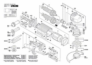 BOSCH Adapter M8/M14 | Ersatzteile für HWS 810/230 | 3603523013