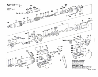 BOSCH Zylinderschraube DIN 84-AM3x6-5.8 | Ersatzteile für Schrauber | 2910011048
