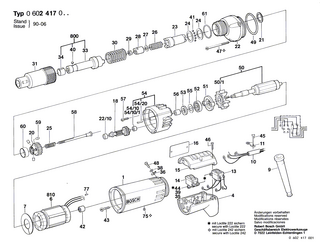 BOSCH Zylinderschraube DIN 84-AM4x8-8.8 | Ersatzteile für Hf-Schrauber | 2910021118
