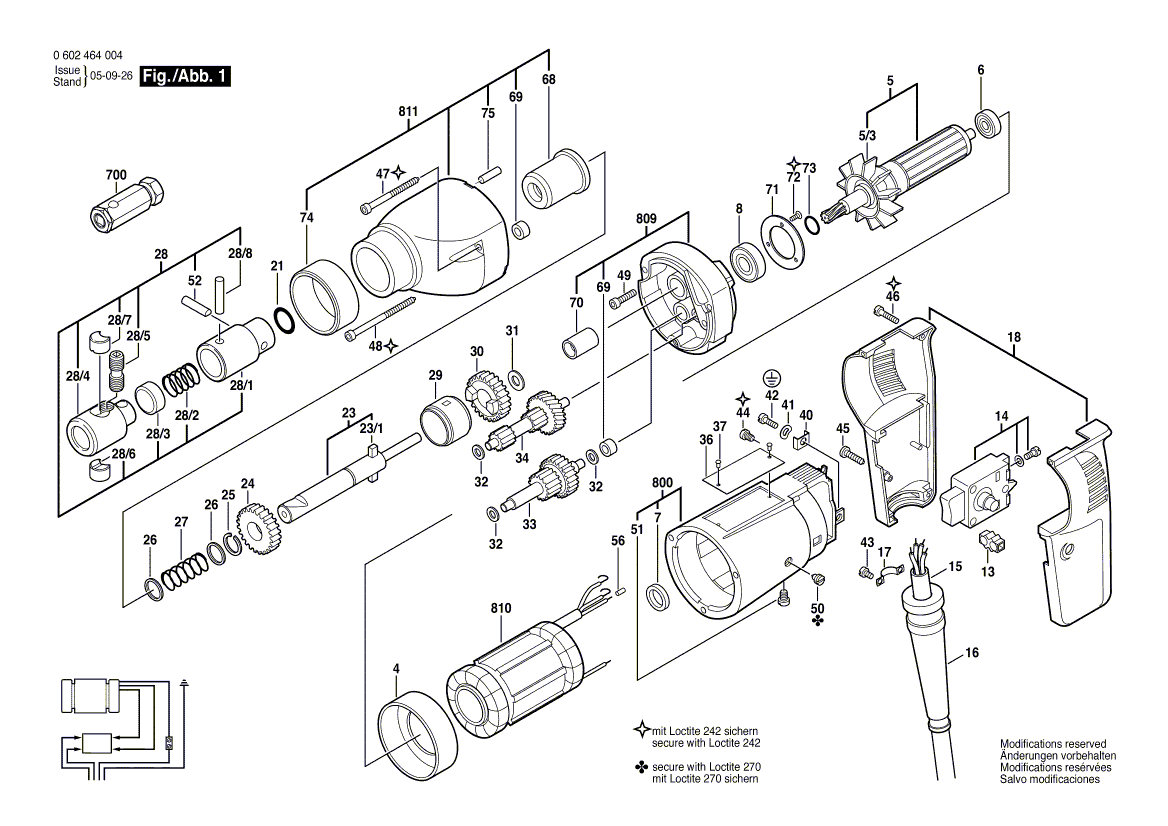 BOSCH Zweibackenfutter M4-M12 | Ersatzteile für Hf  