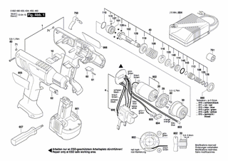 BOSCH Aufhängebügel | Ersatzteile für EXACT 2 | 3601923024