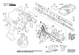 BOSCH Typschild | Ersatzteile für EXACT 7 | 3601119265
