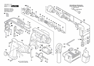 BOSCH Kegelradsatz | Ersatzteile für IASR 9,6-12V | 3606333075