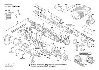 BOSCH Gleichstrommotor 9,6V | Ersatzteile für ANGLE EXACT 15 | 3607031566
