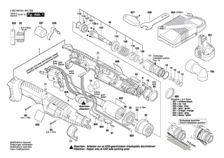 BOSCH Schaltstück | Ersatzteile für ANGLE EXACT 3 | 3601923022