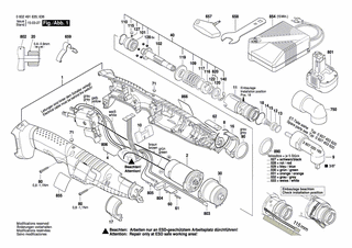 BOSCH Schaltschieber | Ersatzteile für BT ANGLE EXACT 15 | 3601099003