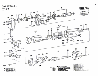 BOSCH Innensechskantschraube DIN 912-M4x8-12.8 | Ersatzteile für GR.55 | 2910405118