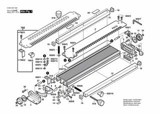 BOSCH Verschlussplatte | Ersatzteile für ZF 60 | 3601320500