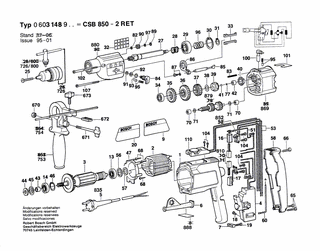 BOSCH Distanzscheibe 0,5 MM | Ersatzteile für CSB 850-2 RET | 2600000014