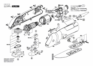 BOSCH Spannring | Ersatzteile für PFS 280 E | 2600118010
