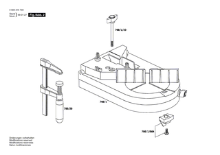 BOSCH Spannring | Ersatzteile für PFS 280 E | 2600118010