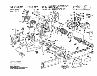 BOSCH Polschuh 220-230V | Ersatzteile für PKE 35 B | 1604220354
