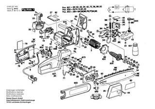 BOSCH Winkelschraubendreher DIN 911-SW5 SCHWARZ | Ersatzteile für PKE 30 B | 1907950006