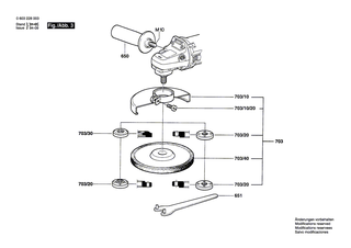 BOSCH Druckfeder | Ersatzteile f�r PSF 22 | 1619P09932