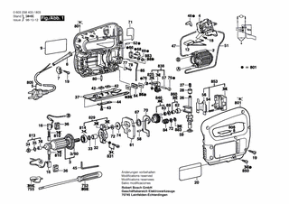 BOSCH Klemmschraube | Ersatzteile für PST 54 PE | 2603400000