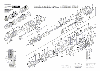 BOSCH Dämpfungsbuchse | Ersatzteile für PBH 20-RF | 1610390011