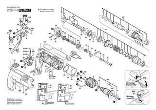 BOSCH Dämpfungsgummi | Ersatzteile für PBH 200 RF | 1610026001
