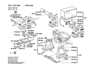 BOSCH B�rstenhalter | Ersatzteile f�r PHO 200 | 2604449027
