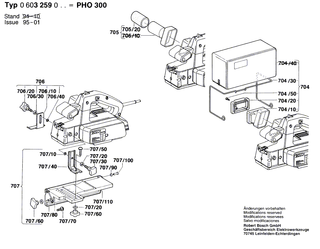 BOSCH Anschlagwinkel | Ersatzteile f�r PHO 300 | 1601332018