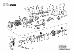 BOSCH Entstörfilter | Ersatzteile für POF 600 ACE | 2604465096